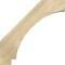 Ekena Millwork 4"W x 20"D x 20"H Imperial Rough Sawn Knee Brace, Douglas Fir BRC04X20X20IMP00RDF - alternate 2